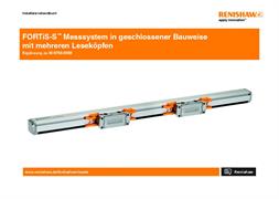 FORTiS-S™ Messsystem in geschlossener Bauweise mit mehreren Leseköpfen